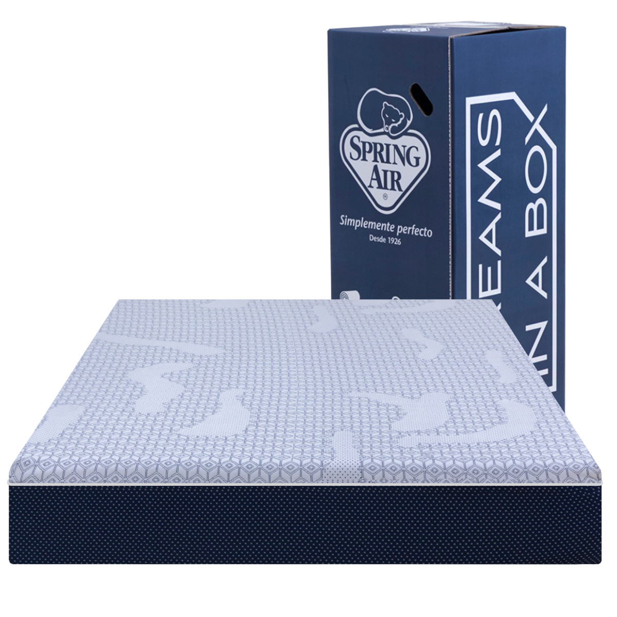Colchón de Caja Queen Size Therapy Dreams Spring Air