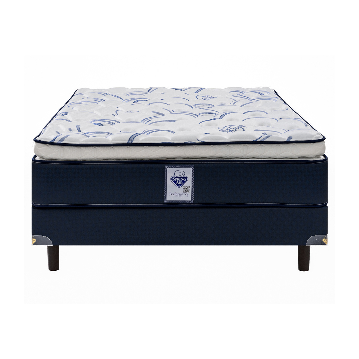 Juego Colchón Más Box Queen Size Peace Spring Air