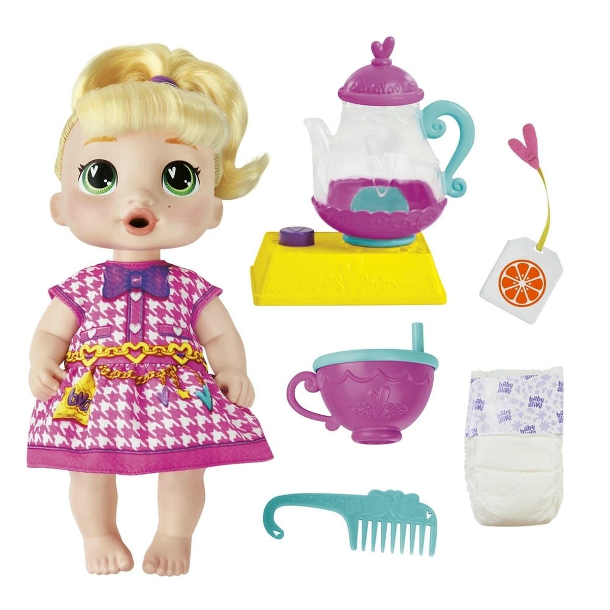 Baby Alive Muñeca Fiesta de Té Burbujeante Lala Googoo Hasbro