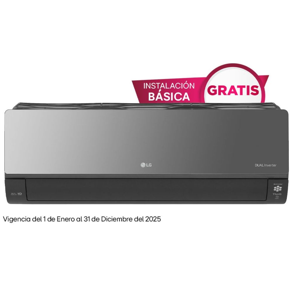 Aire Acondicionado LG Artcool Inverter 1 Tonelada Frío y Calor 220V-Vr122Hd