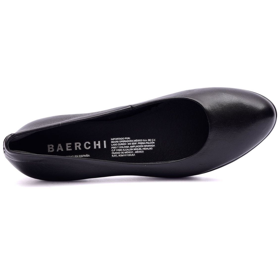 Zapatilla Baerchi con Tacón y Suala Antiderrapante para Mujer