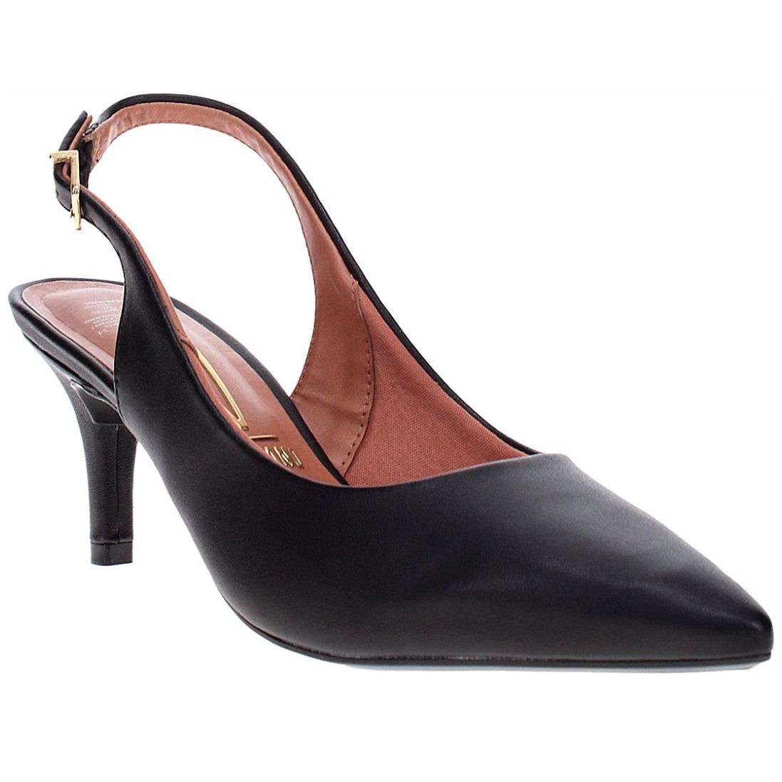Zapatilla Destalonada para Mujer, Color Negro Vizzano