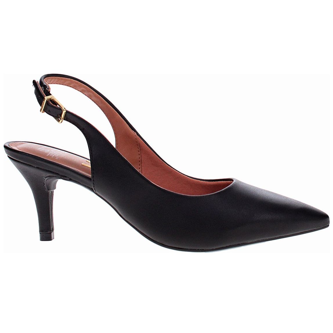 Zapatilla Destalonada para Mujer, Color Negro Vizzano