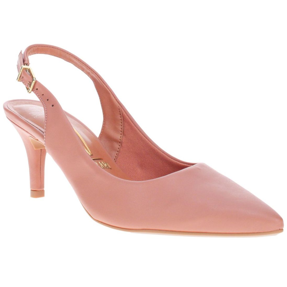 Zapatilla Destalonada para Mujer, Color Beige Vizzano