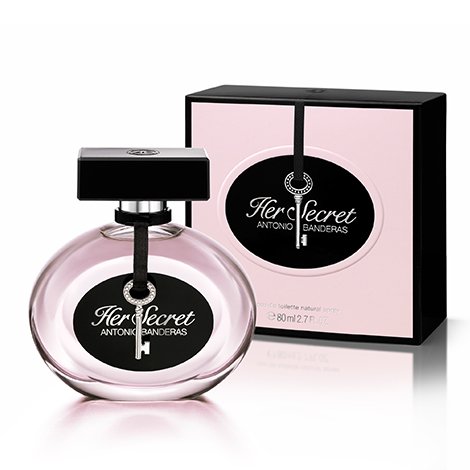 Fragancia para Dama Antonio Banderas Her Secret Edt 80Ml