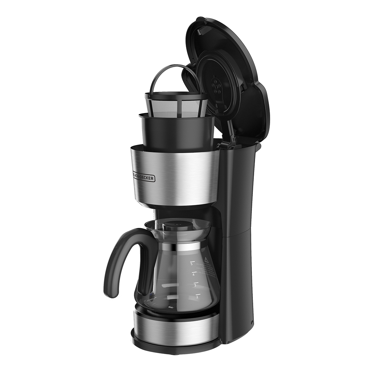 Cafetera Negra Black + Decker