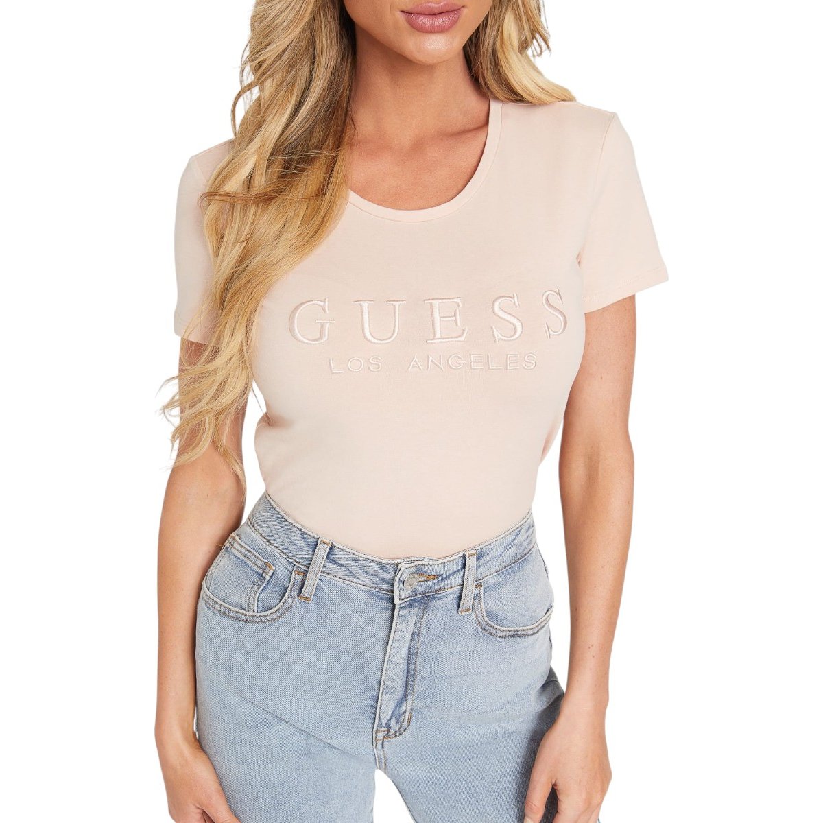 Playera Ajustada Lisa Guess Factory para Mujer