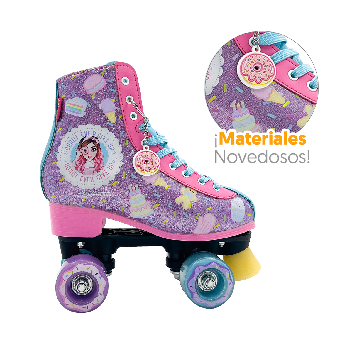 Patines de Bota Talla 25 Mis Pastelitos Flying Wheel