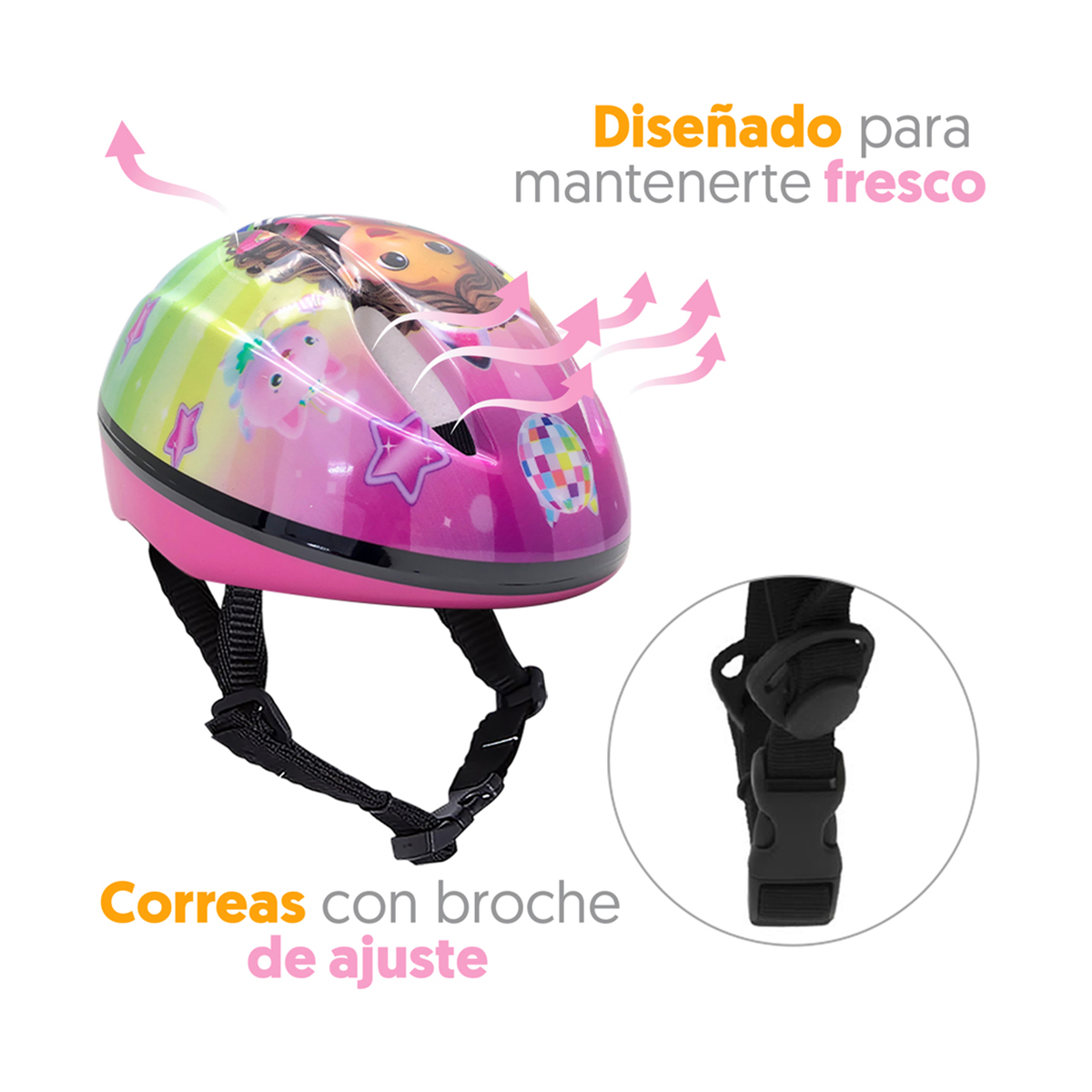 Casco con Accesorios Gabby's Dollhouse Flying Wheel
