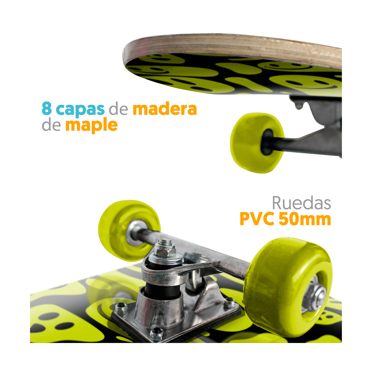Patineta Rush 360 31" Apache