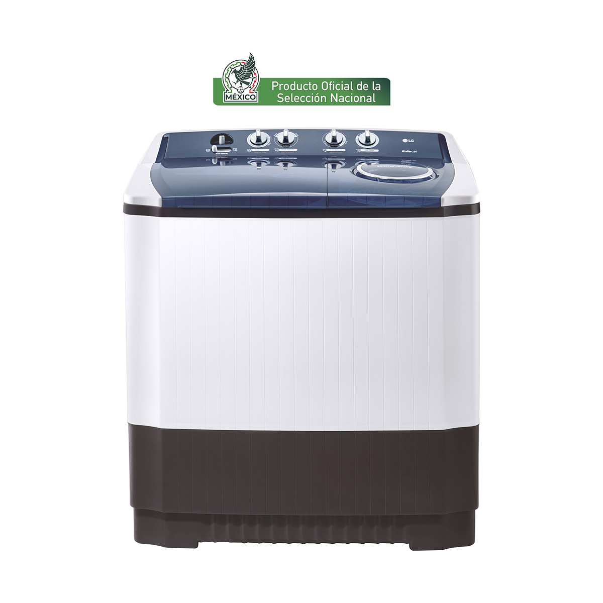 Lavadora Lg Doble Tina 18Kg Wp18War Blanca