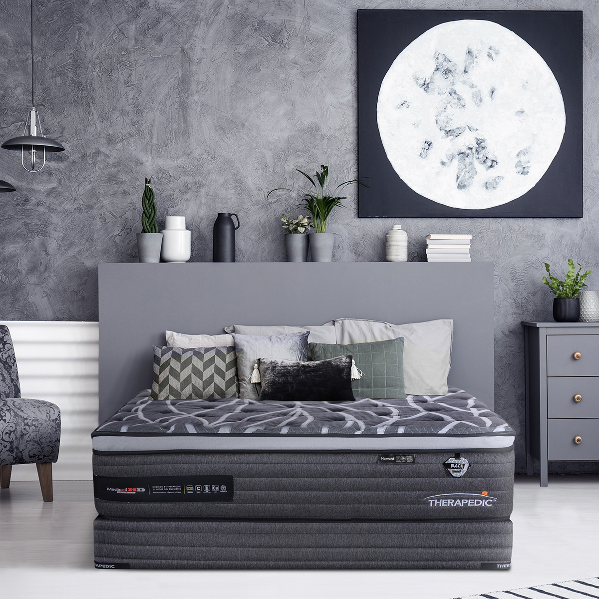 Colchón King Size Harvard Therapedic