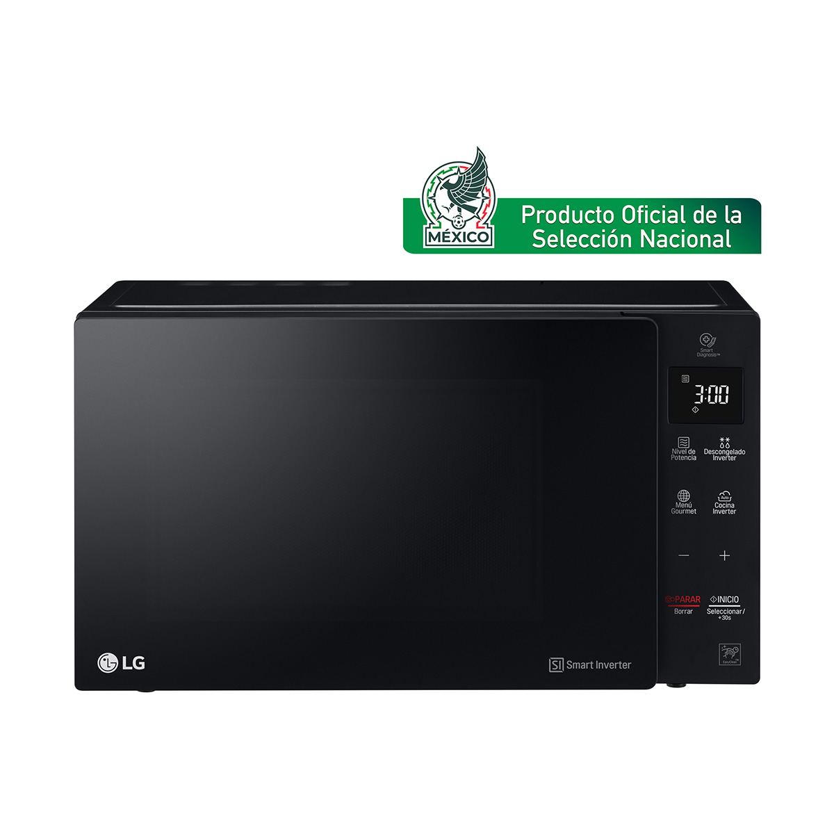 Horno de Microondas LG Neochef Smart Inverter con Easyclean 1.5 Pies3 Negro