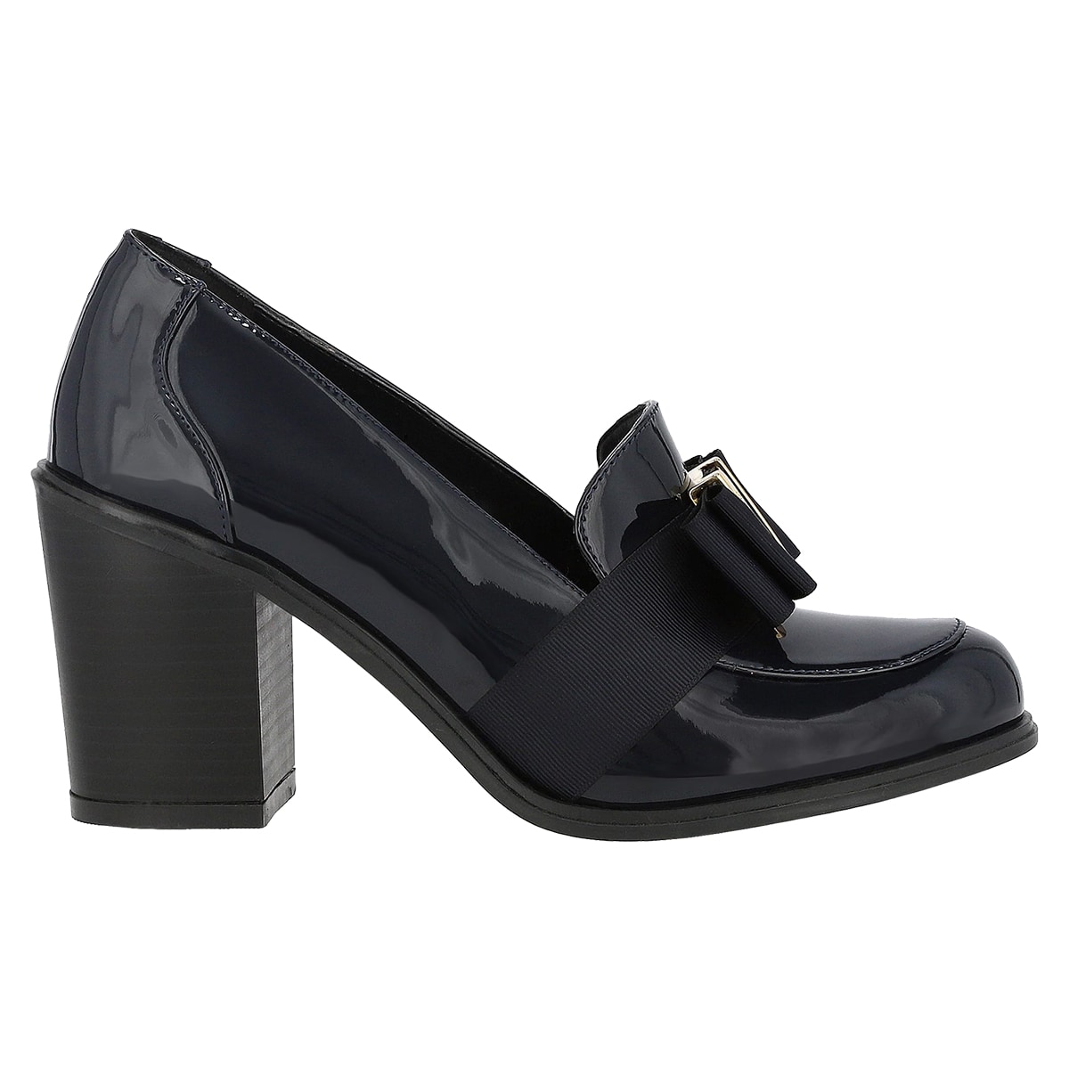 Botín Westies Acabado Charol con Aplicación Moño, y Textura Lisa.