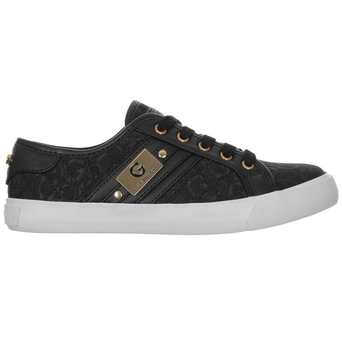 Tenis Negro con Detalle de Marca G By Guess