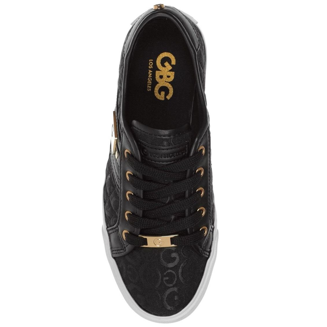 Tenis Negro con Detalle de Marca G By Guess