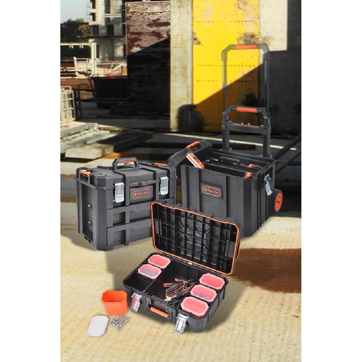 Caja Móvil Tactix para Herramientas Modular Hd