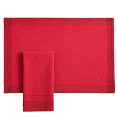 Servilleta Individual Hemstitch Apple Red Pier 1 Imports