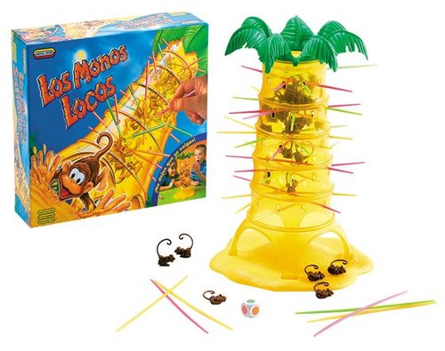 Monos Locos 525630 Mattel - Juego de Mesa