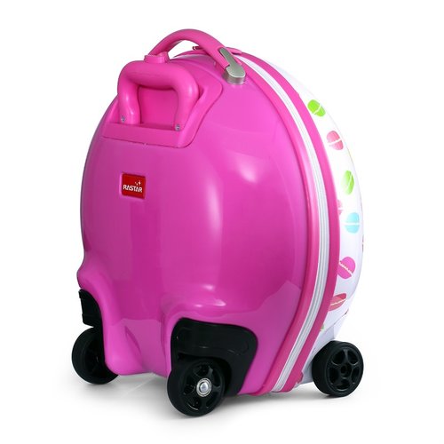 Mochila Motorizada Walking Suitcase RASTAR Cookie Pink  + POP Elsa de Frozen