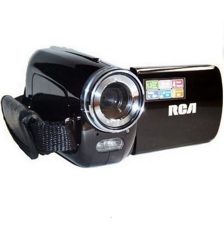 Cámara de vídeo RCA Negra 1.3MP HD Zoom 4x EZ-1320