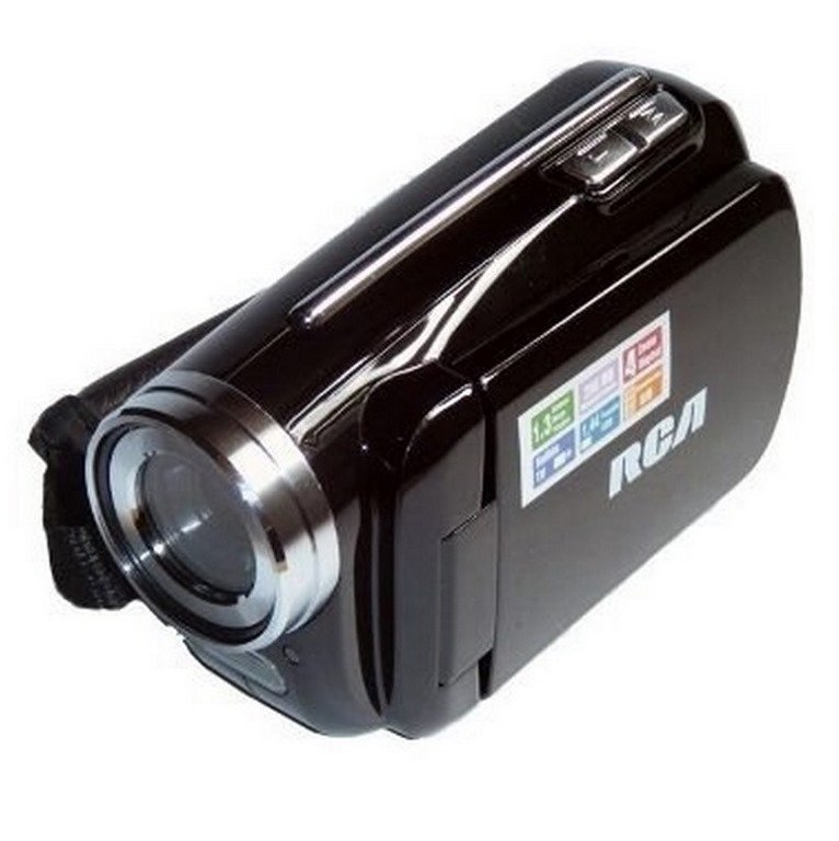 Cámara de vídeo RCA Negra 1.3MP HD Zoom 4x EZ-1320