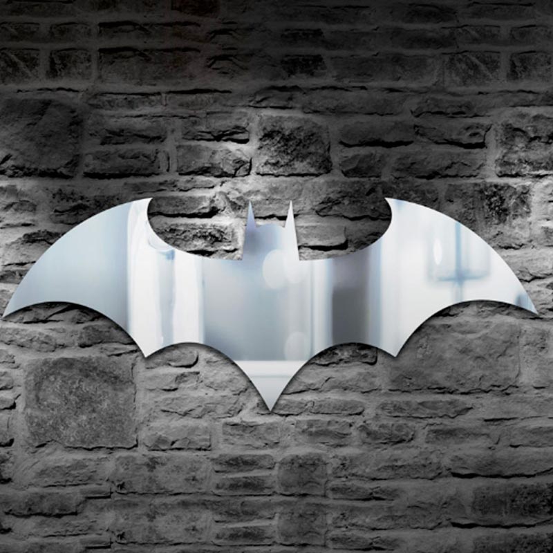 Lampara Batman para Pared con Led de colores decorativa