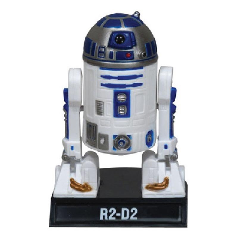 Muñeco Funko Wacky Wobbler: Star Wars del Personaje R2-D2 en Material de Vinil