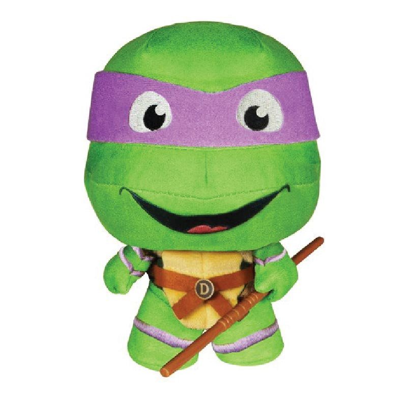 Muñeco Funko Fabrikations de Peluche del Personaje Donatello de las Tortugas Ninja.