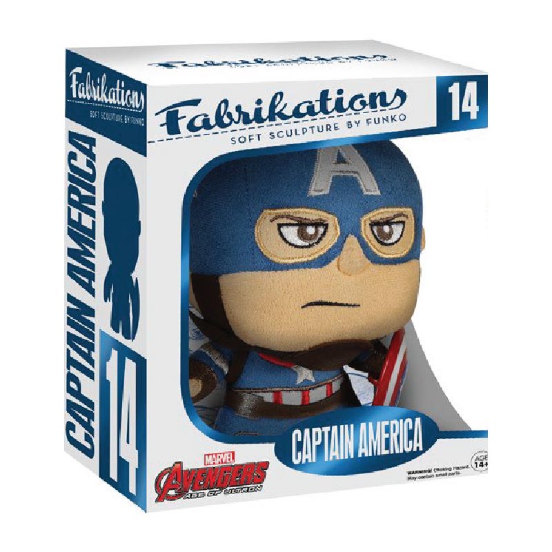 Muñeco Funko Fabrikations  Personaje de Capitán America Material de Peluche