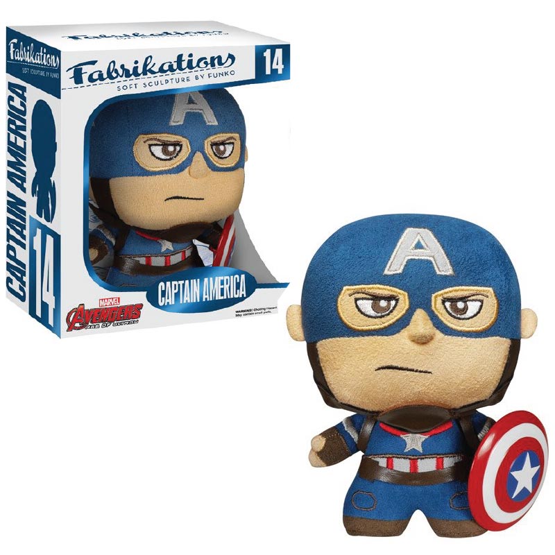 Muñeco Funko Fabrikations  Personaje de Capitán America Material de Peluche