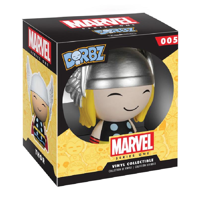 Muñeco Funko Dorbz de Marvel  del Personaje Thor en Material de Vinil