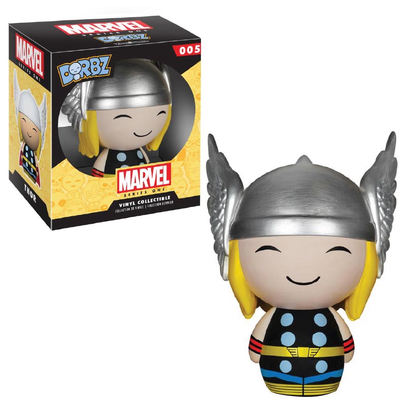 Muñeco Funko Dorbz de Marvel  del Personaje Thor en Material de Vinil