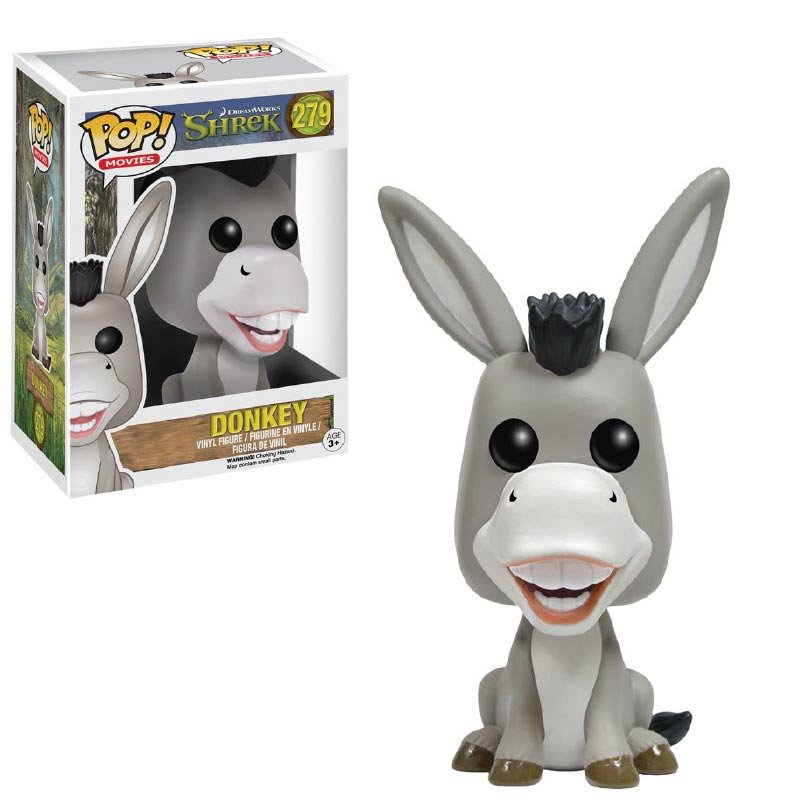 Muñeco Coleccionable de Vinil Funko Pop!  de la Pelicula Shrek  con el Personaje Donkey