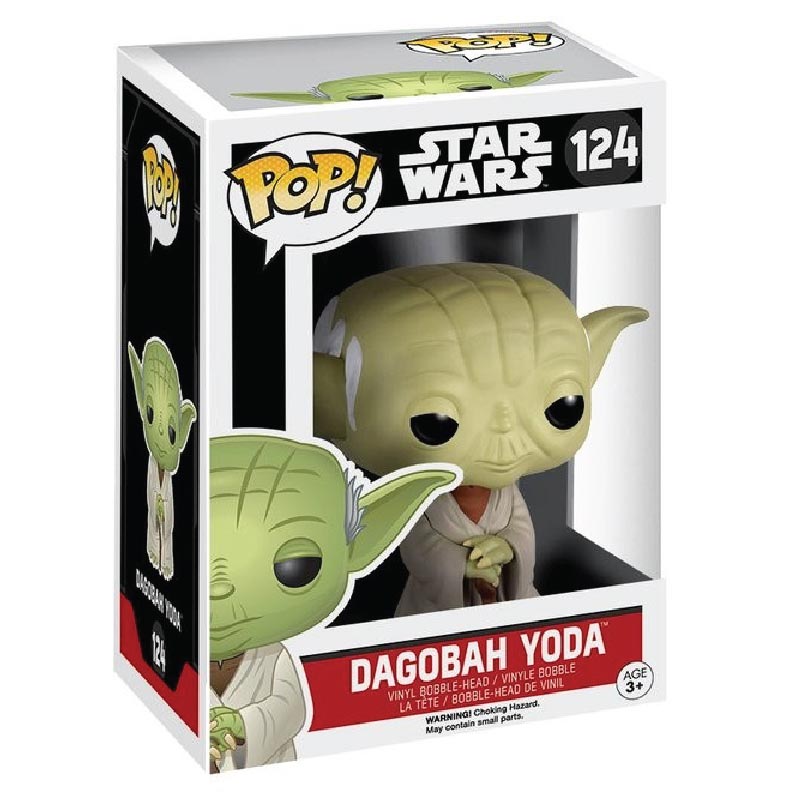 Muñeco de Vinil Funko Pop!  de Star Wars - con el Personaje Dagobah Yoda