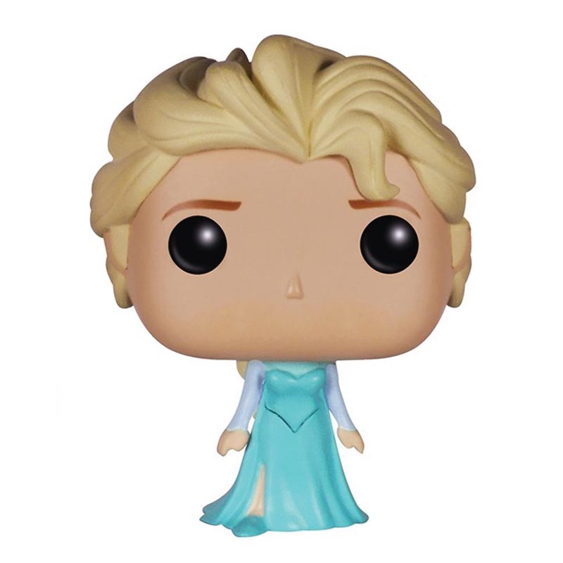 Muñeco Funko Pop del Personaje Elsa Frozen en Material de Vinil