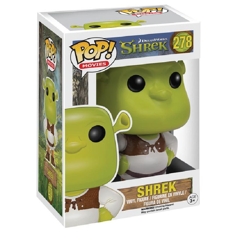 Muñeco Coleccionable de Material Vinil Funko Pop!  de la Película  ShrekS-  del Personaje Sherk