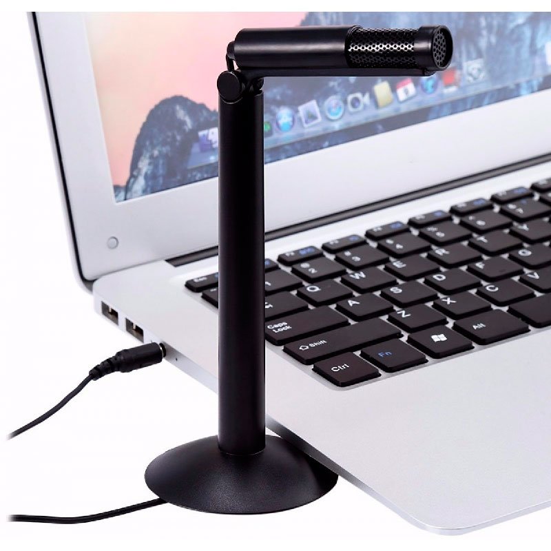 Microfono Condensador plug 3.5mm para Video Conferencia Chat Skype