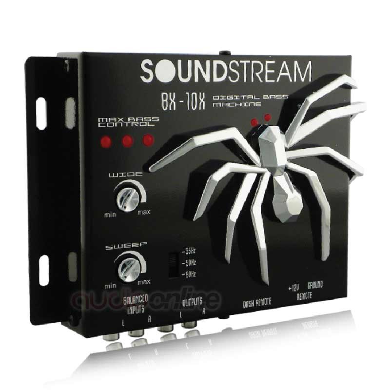 Epicentro Digital para Sonidos Bajos ó Graves en el Sonido del Auto Soundstream Mod. BX10X, Control Parametrico