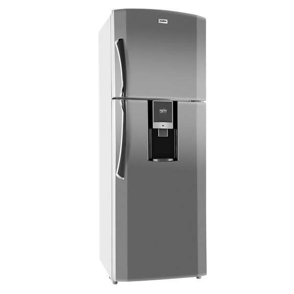 Refrigerador automático 15 pies Mabe Acero Inoxidable con despachador de agua (1L)    