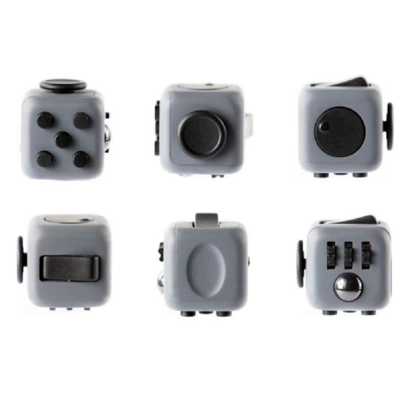 Mini Cubo antiestres clics Joystick Interruptor Roll Candado Hendidura