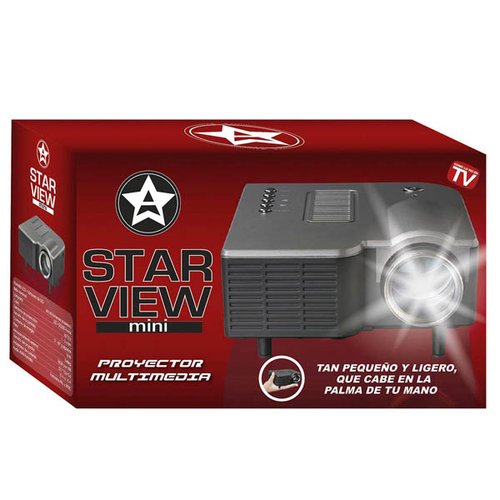 Proyector Star View Mini con cable VGA