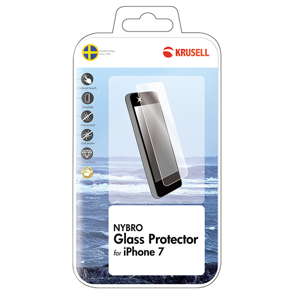 Cristal templado Krusell para apple iPhone 7 modelo NYBRO