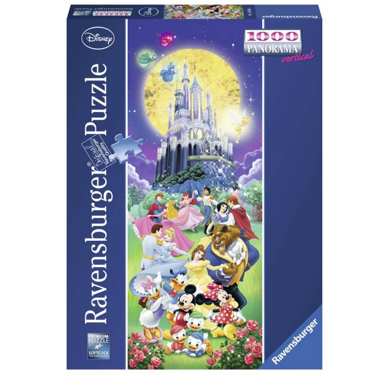 Castillo Disney Rompecabezas Panorámico 1000 Piezas Ravensburger