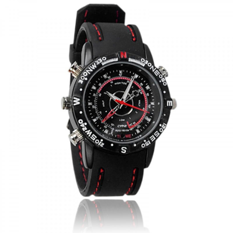 Reloj Camara Espia de Mano Pulsera Sport Resistente al Agua 8GB