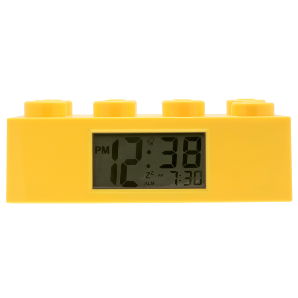 Reloj  LEGO Brick Clock en color amarillo Unisex modelo 9002144