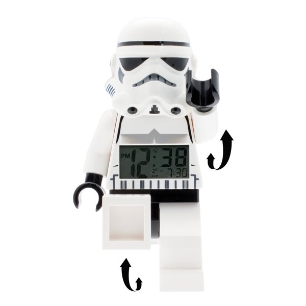 Reloj Despertador LEGO Star Wars Storm Trooper Clock modelo 9002137