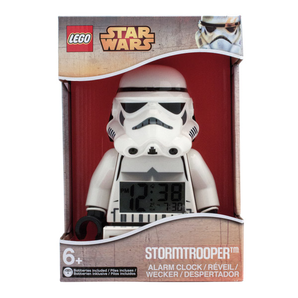 Reloj Despertador LEGO Star Wars Storm Trooper Clock modelo 9002137