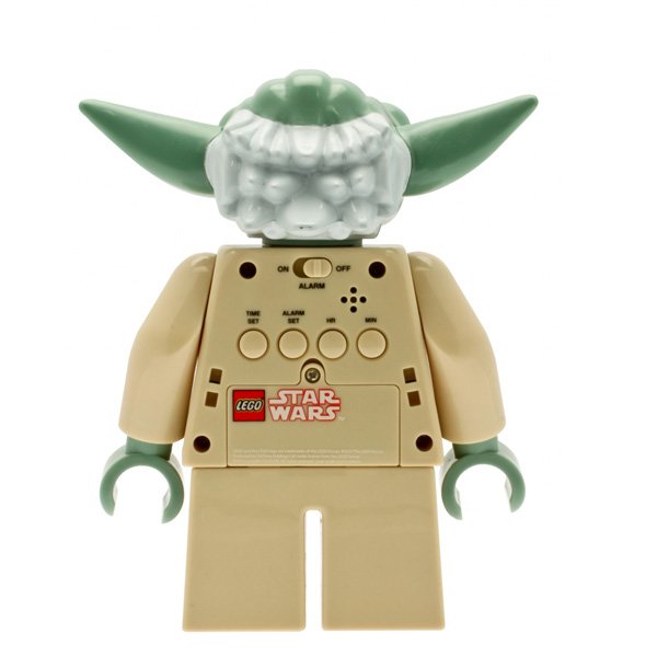 Reloj Despertador LEGO Star Wars Yoda  modelo 9003080