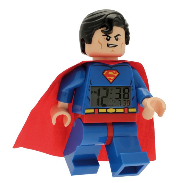 Reloj Despertador LEGO DC Universe Super Heroes Superman modelo 9005701
